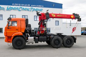 Седельный тягач с КМУ ИТ-150 (тросовый) УСТ 5453 Камаз 43118-50