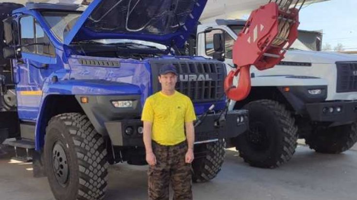 Купил Автокран КС 55732-25-31 ""Челябинец"" Урал NEXT 4320-72Е5 (3 ед.)