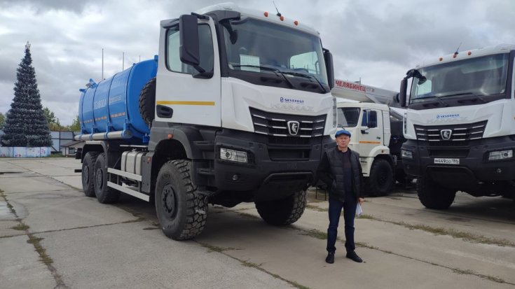 Купил автоцистерну АЦВ-20 Камаз 65959-0045-СА (К-5)