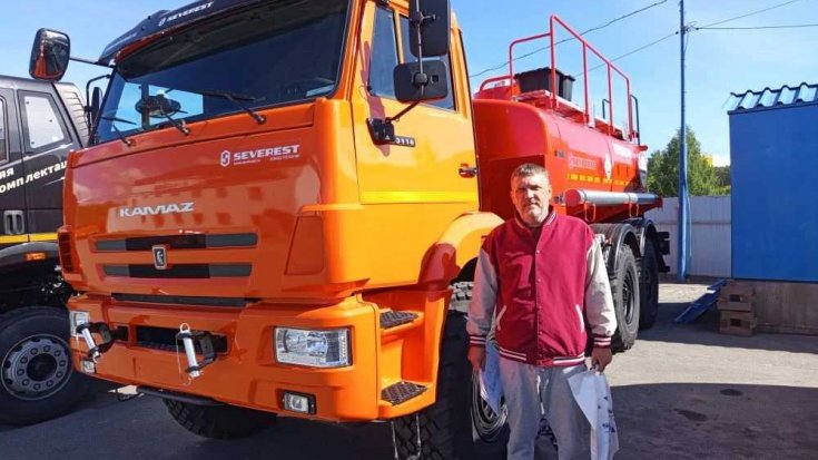 Купил автотопливозаправщик АТЗ-11-2Б Камаз 43118 ДОПОГ, УВЭОС