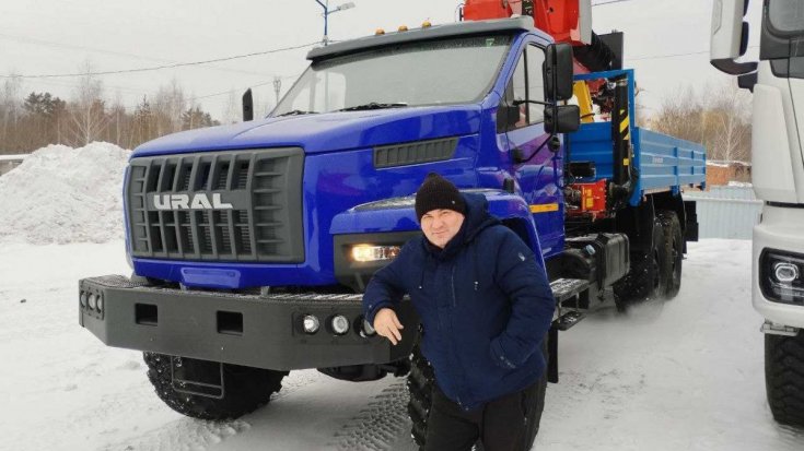 Купил автомобиль бортовой с ИТ-200 (тросовый,люлька, бур) Урал NEXT 4320-72