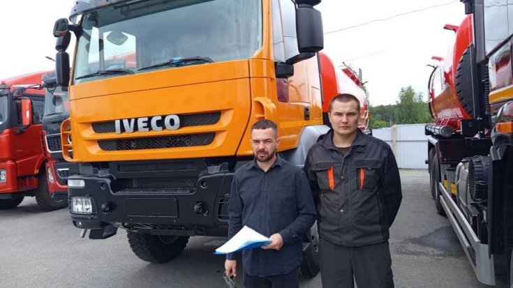 Купил автотопливозаправщик АТЗ-20 IVECO-AMT база 4300
