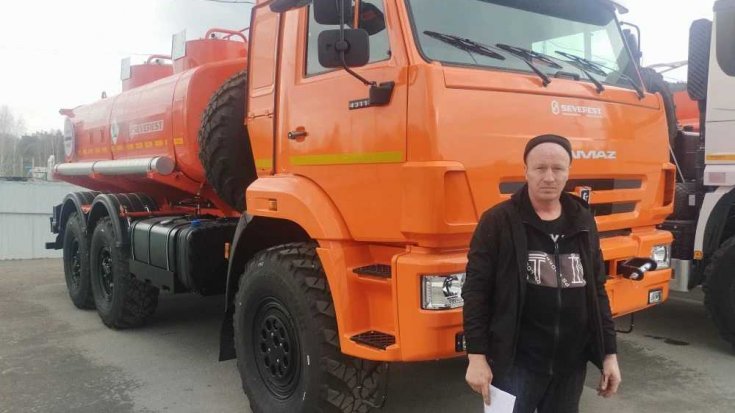 Купил автотопливозаправщик АТЗ 11-2Б FAW 3250 (6х6) КБ 3675 ДОПОГ