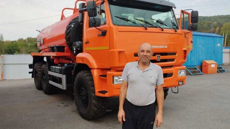 Купил автоцистерну АКН-10 ВК Камаз 43118, ДОПОГ, УВЭОС