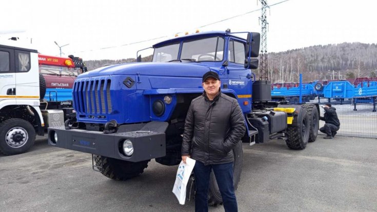 Купил седельный тягач УСТ 5453 Урал 4320-1951-60