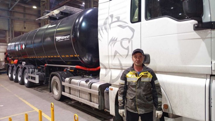 Купил полуприцеп цистерну ППЦБ 32КТ-42ЛЛ SEVEREST ССУ 1150 мм