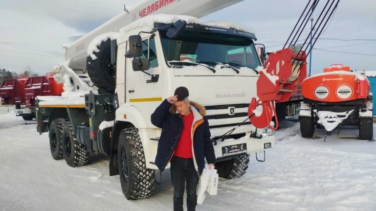 Купил Автокран КС 55732-25-31 ""Челябинец"" Камаз 43118