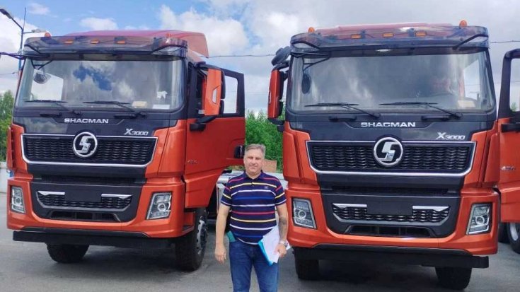 Купил тягач SHACMAN SX42586 (6х6), шины 315/80R22,5, ДОПОГ (2 ед.)