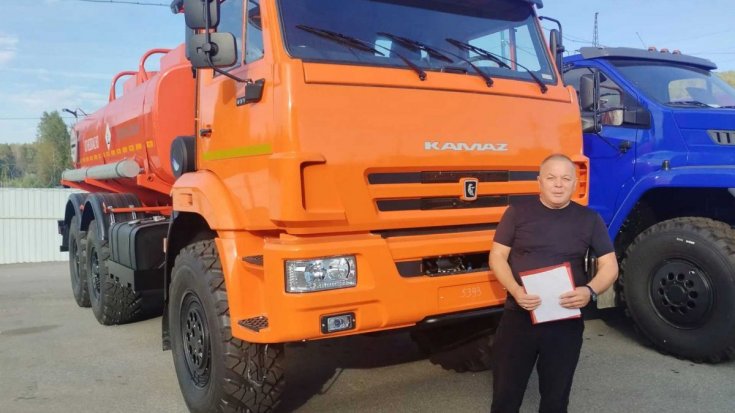 Купил автотопливозаправщик АТЗ-12-2Б Камаз 43118 ДОПОГ