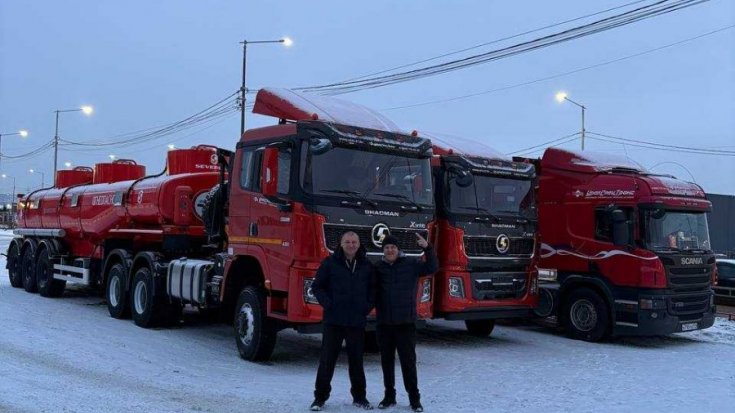 Купил тягач SHACMAN SX42586 (6х6) ДОПОГ гидрофикация (2 ед.) + полуприцеп цистерну ППЦ 26-32-3Н рамная, насос, пневмоподвеска (2 ед.)