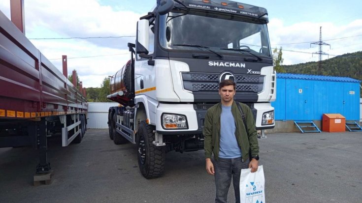 Купил автоцистерну АЦПТ-10НО УСТ 5453 SHACMAN SX3258 6х6, 14R20, КБ4575мм. (2 ед.)