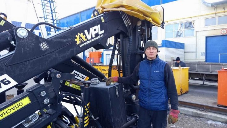 Купил кран-манипулятор VPL100-76L