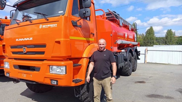 Купил автотопливозаправщик  АТЗ-12-2Б Камаз 43118 ДОПОГ