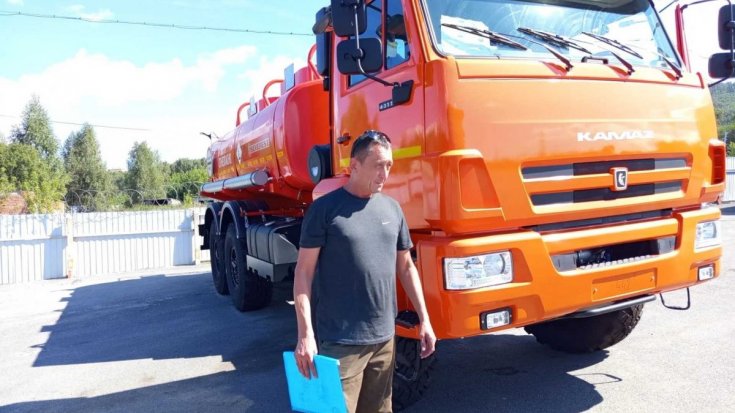 Купил автотопливозаправщик АТЗ-12-2Б Камаз 43118 ДОПОГ