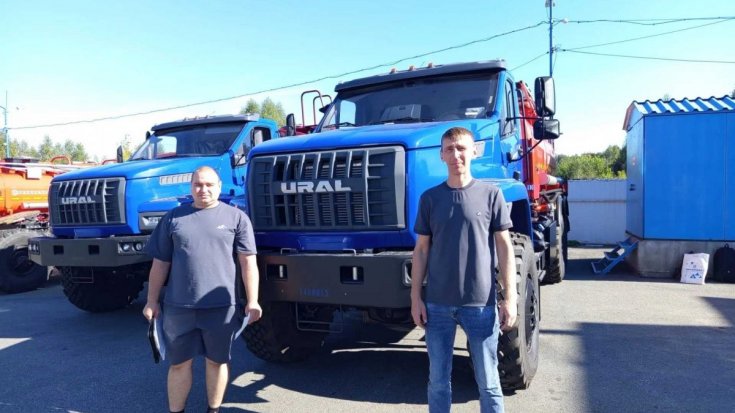 Купил автотопливозаправщик  АТЗ-12-2Б Урал NEXT 4320-72 ДОПОГ