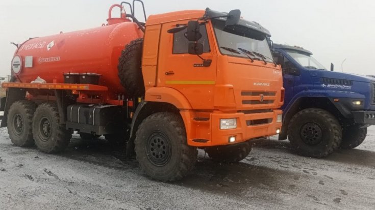 Купил автоцистерну АКН-10 КО Камаз 43118 сп.м. ДОПОГ 