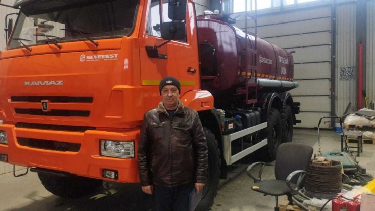 Купил автоцистерну АЦПТ-10НО Камаз 43118