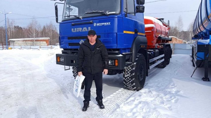 Купил автотопливозаправщик АТЗ-12Урал 4320-82 сп.м. ДОПОГ 