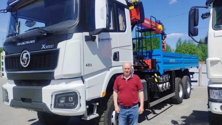 Купил бортовой автомобиль с КМУ ИТ-150 SHACMAN SX3258(6х6)