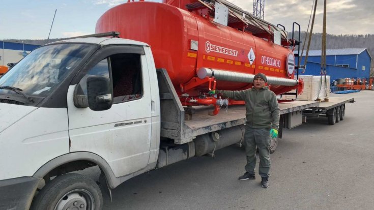 Купил комплект АТЗ 11-2Б для монтажа на шасси Урал 4320/Камаз 43118 (2 ед.)
