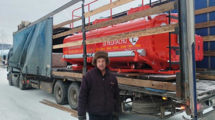 Купил комплект АТЗ 11-2Б для монтажа на шасси Урал 4320/Камаз 43118