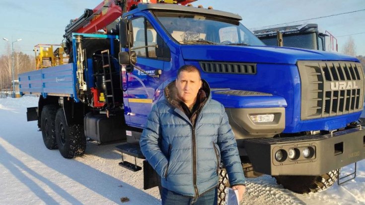 Купил бортовой автомобиль ИТ-200 (тросовый,люлька, бур) Урал NEXT 4320-74