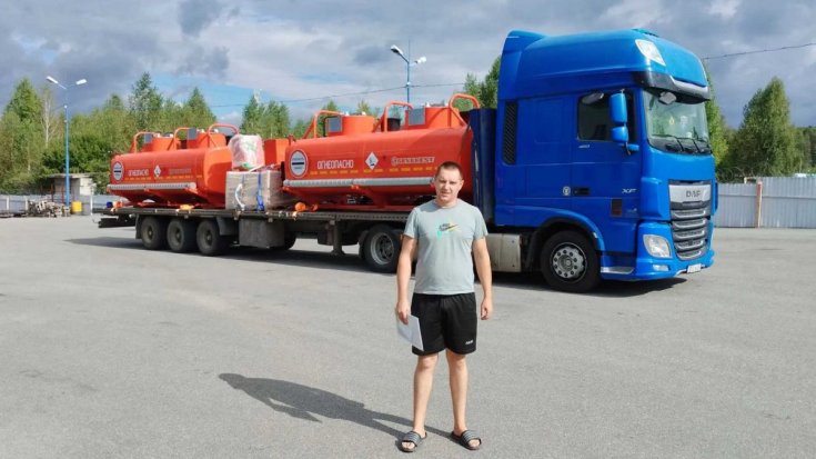 Купил комплект АТЗ 11-2Б для монтажа на шасси Урал 4320/Камаз 43118 (2 ед.)