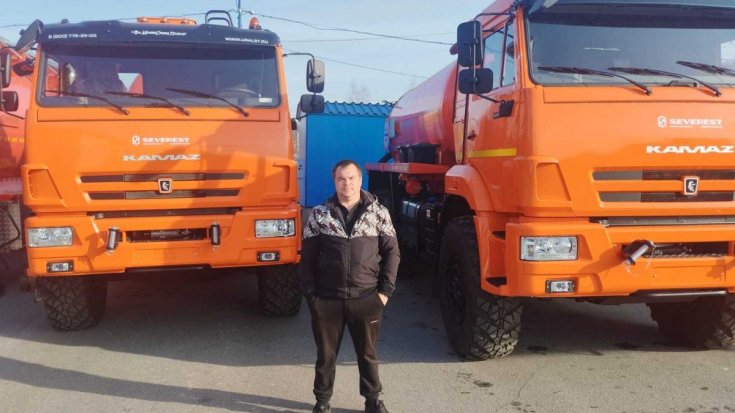 Купил автоцистерну АКН-10 КО Камаз 43118 сп.м. ДОПОГ (2 ед.)