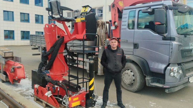 Купил кран-манипулятор ИТ-150