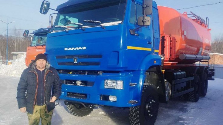 Купил автоцистерну АЦН-17Т Камаз 65224-53, термос, нерж, ДОПОГ