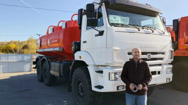 Купил автотопливозаправщик АТЗ-10-2Б Камаз 43118-50 ДОПОГ