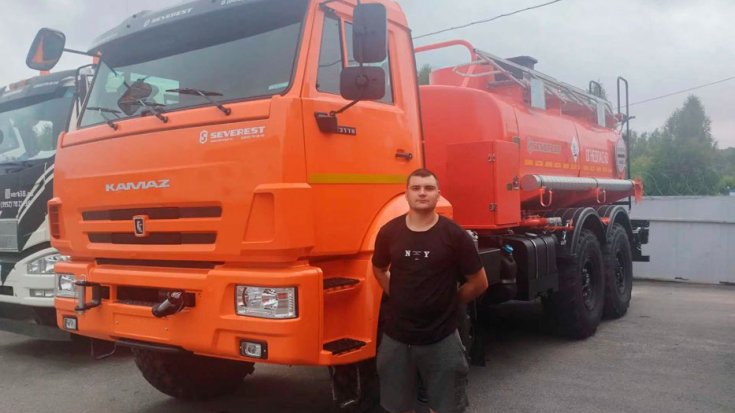 Купил автотопливозаправщик АТЗ-11-2Б УСТ 5453 Камаз 43118