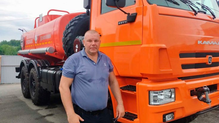 Купил автотопливозаправщик АТЗ-11Б УСТ 5453 Камаз 43118