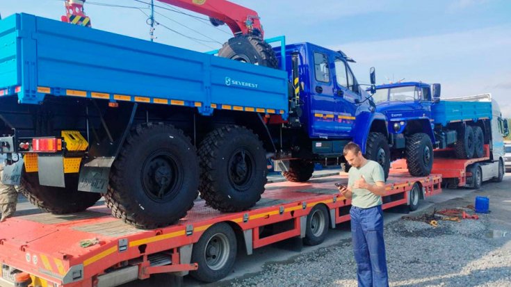 Купил бортовой автомобиль с КМУ ИТ 120 УСТ 5453 Урал NEXT