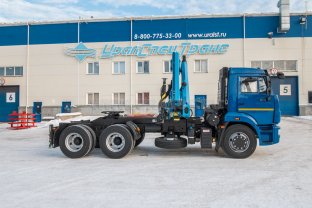 КАМАЗ 65115 6х4 с КМУ