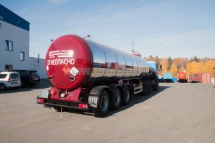 Полуприцепы битумовозы для вездеходов