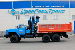 Самосвалы Урал-УСТ с КМУ