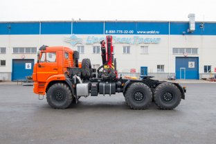 Тягачи КАМАЗ с КМУ - основные модели
