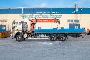 Бортовые автомобили FAW с КМУ