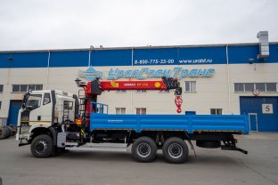Бортовые автомобили FAW с КМУ