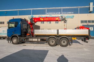 Бортовые автомобили Scania
