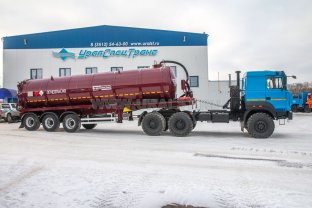 Полуприцепы цистерны вакуумные для иномарок