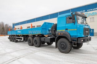 Автопоезда с тягачами Урал - основные модели