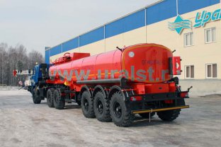 Снятые с производства полуприцепы цистерны для ГСМ (бензовозы) рамные