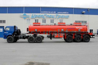 Снятые с производства полуприцепы цистерны для ГСМ (бензовозы) рамные