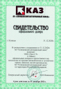 Свидетельство официального дилера