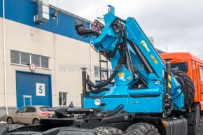 Седельный тягач с КМУ ИМ-180 УСТ 5453 Камаз 65225-53