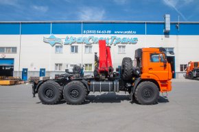 Седельный тягач с КМУ ИМ-320 УСТ 5453 Камаз 43118