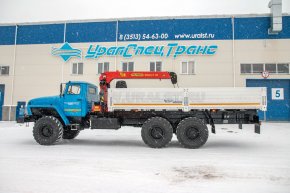 Автомобиль бортовой Урал 4320-60М с КМУ ИТ-80