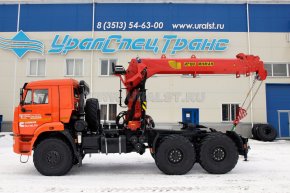 Тягач Камаз с КМУ ИТ-180